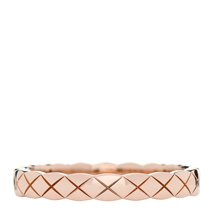Chanel 18K Beige Gold Mini Coco Crush Ring 60 9 2 of 4