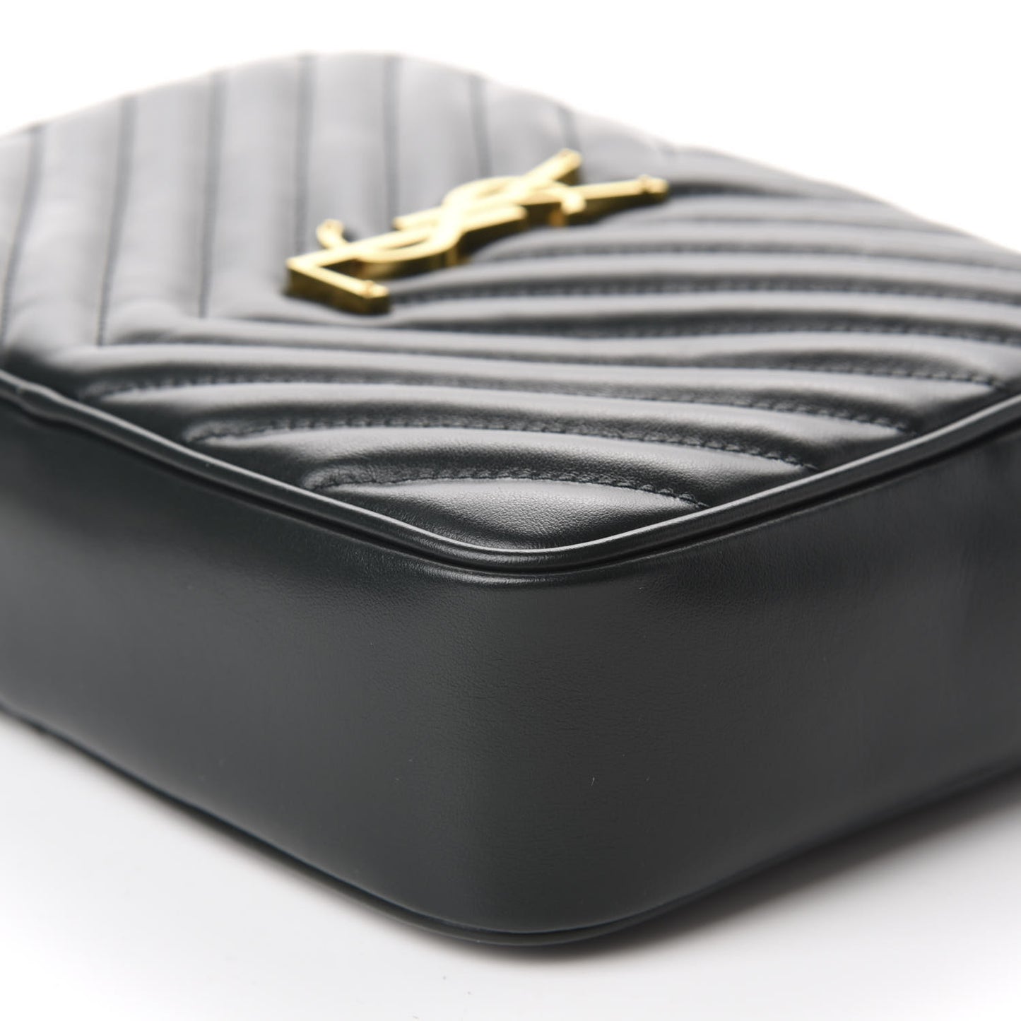 Calfskin Matelasse Monogram Lou Camera Bag Green