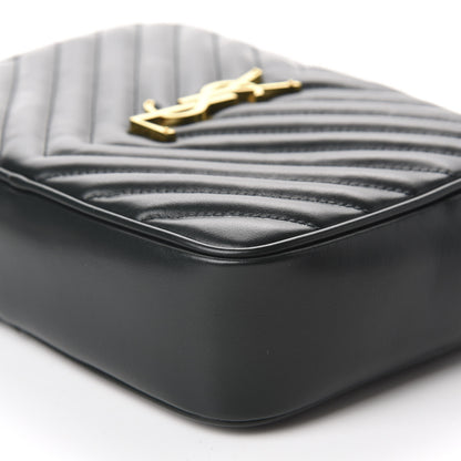 Saint Laurent Calfskin Matelasse Monogram Lou Camera Bag Green 7 of 10