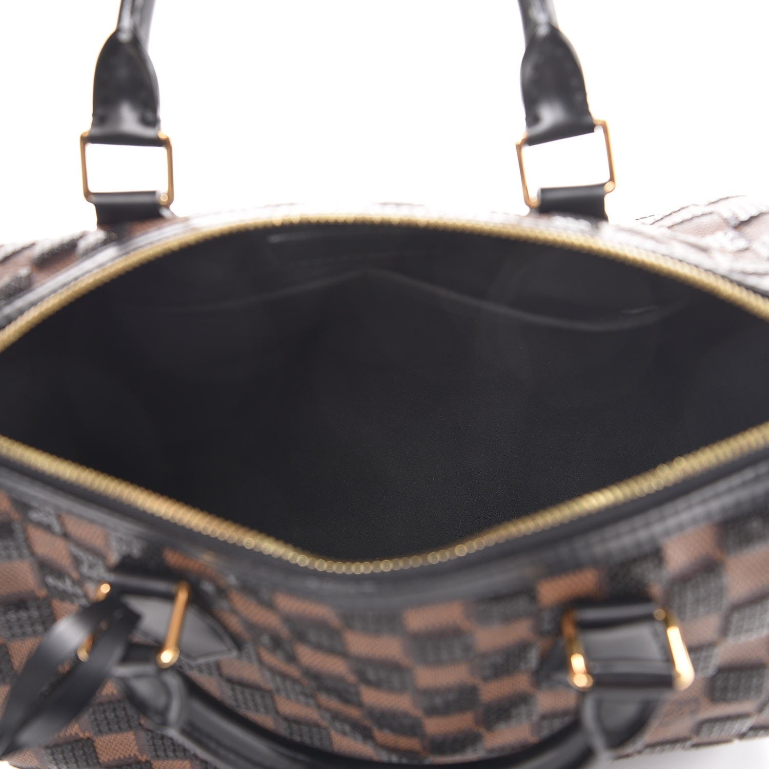 Louis Vuitton Damier Paillettes Speedy 30 Black 5 of 9
