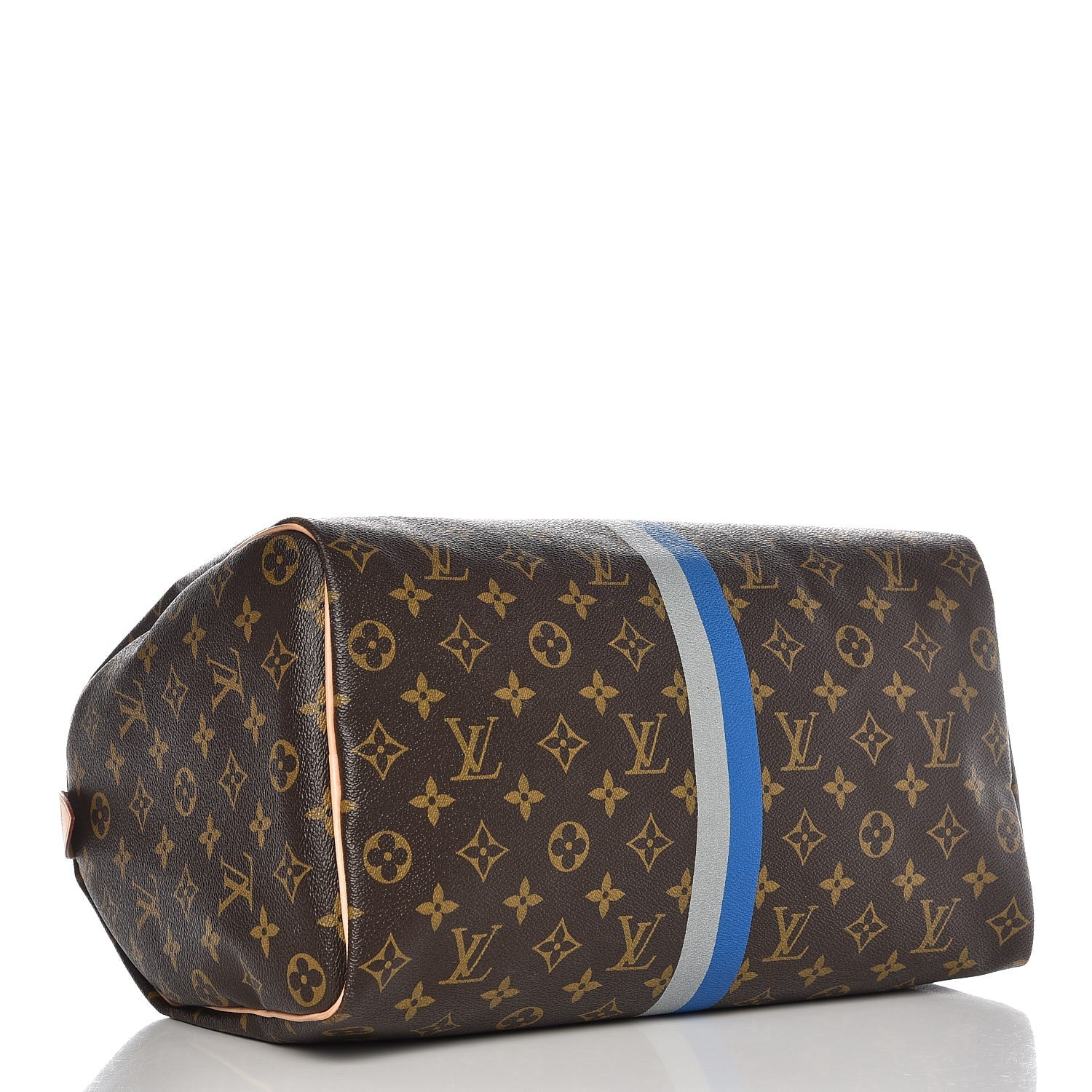 Louis Vuitton Monogram My LV Heritage Speedy 35 Blue De France Gris 4 of 10
