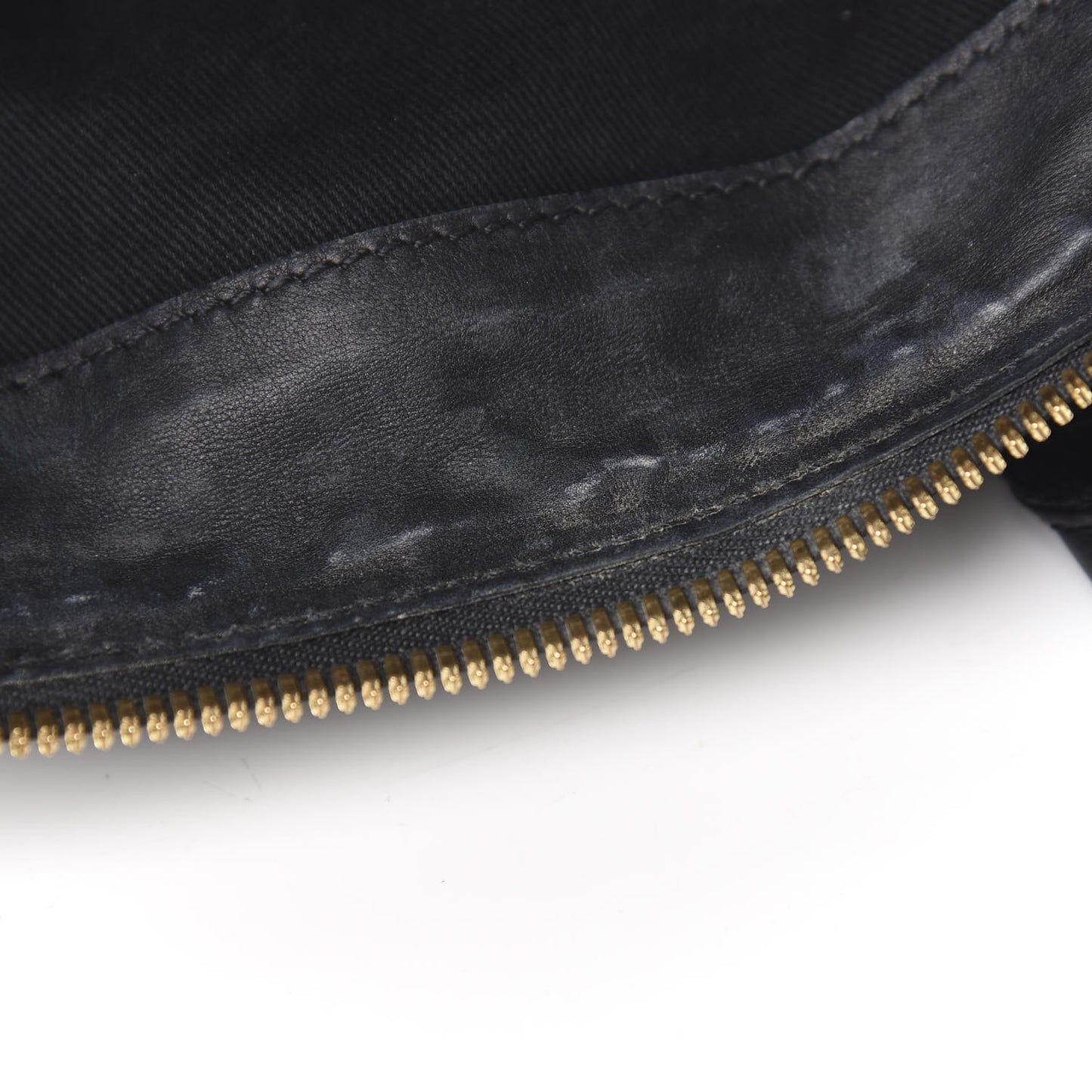 Lambskin Pleated Studded Maizeon Tote Black
