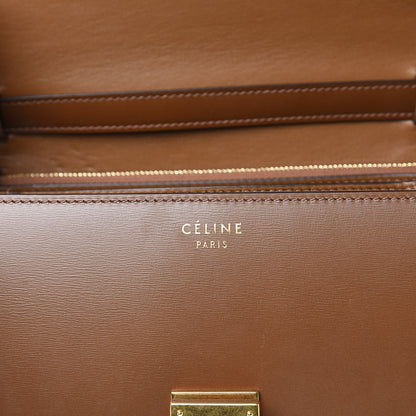 Celine Box Calfskin Medium Classic Box Flap Bag Camel 6 of 11
