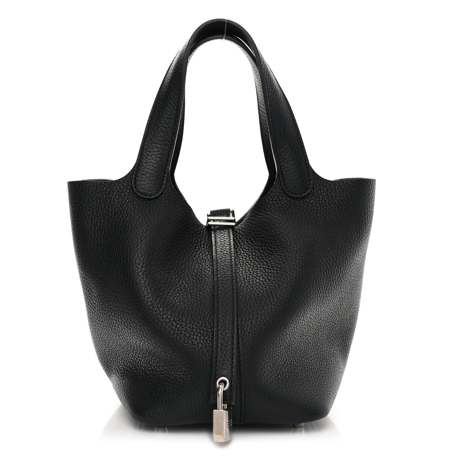 Hermes Taurillon Clemence Picotin Lock 18 PM Black 1 of 11