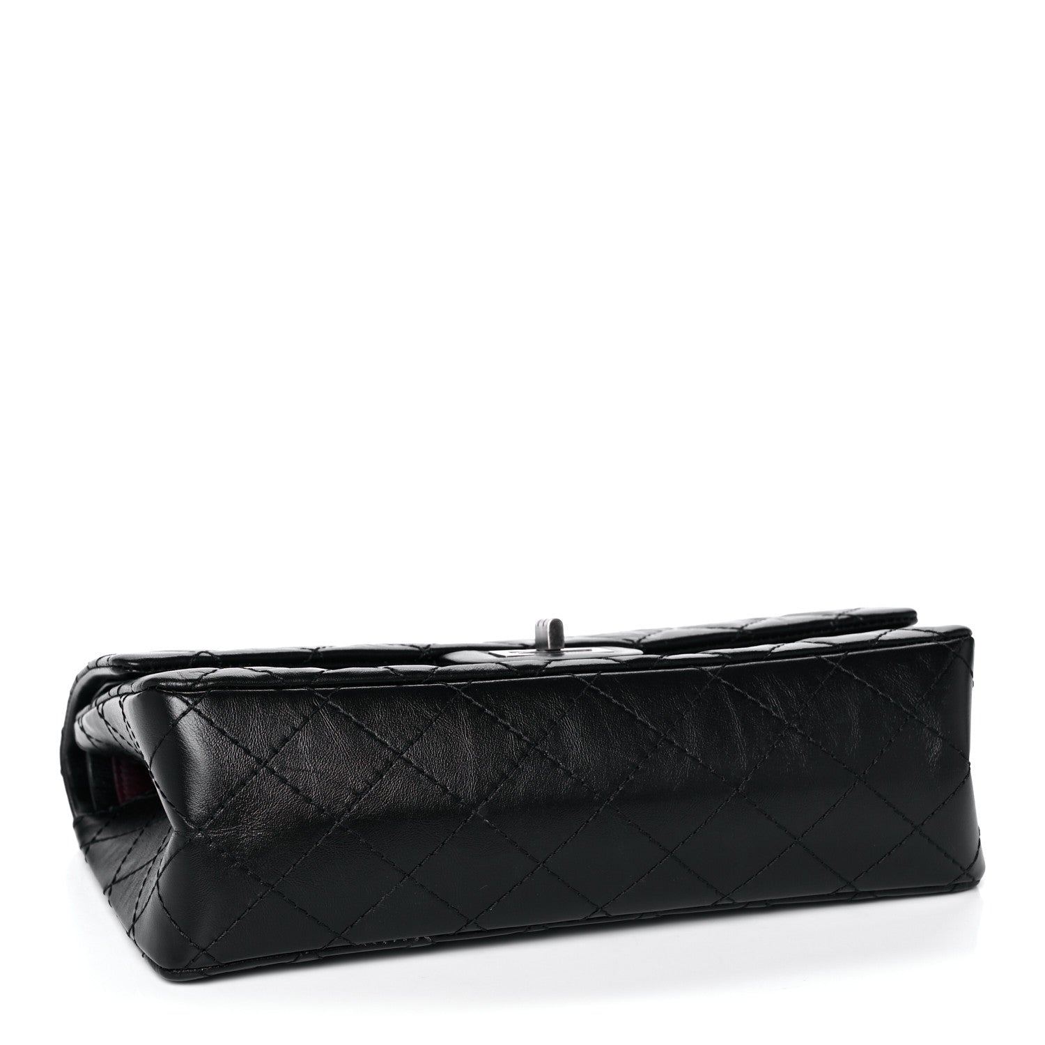 Chanel Aged Calfskin Quilted 2.55 Reissue 225 Flap Black 4 of 15