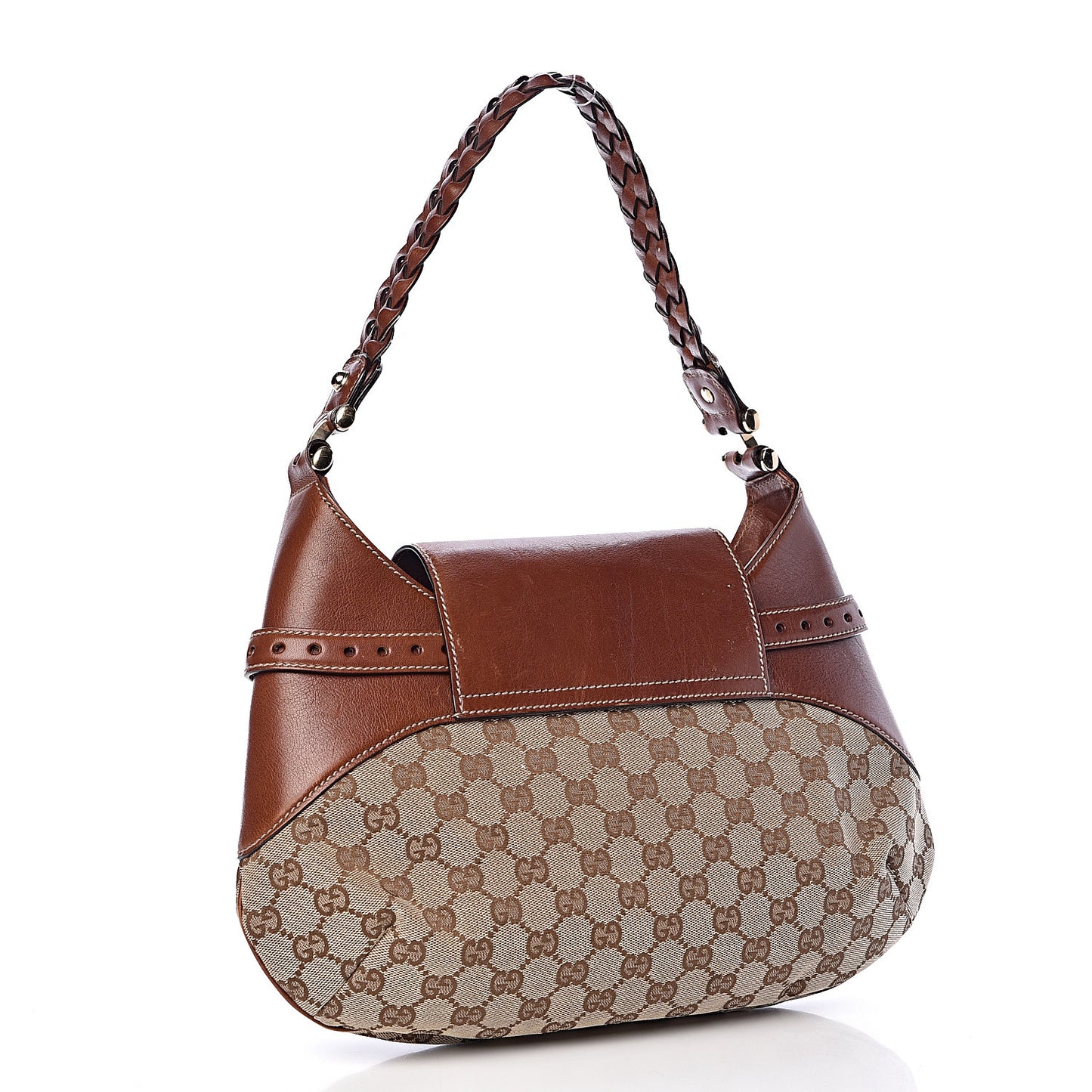 Monogram Pelham Shoulder Bag Brown