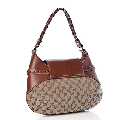 Gucci Monogram Pelham Shoulder Bag Brown 3 of 12