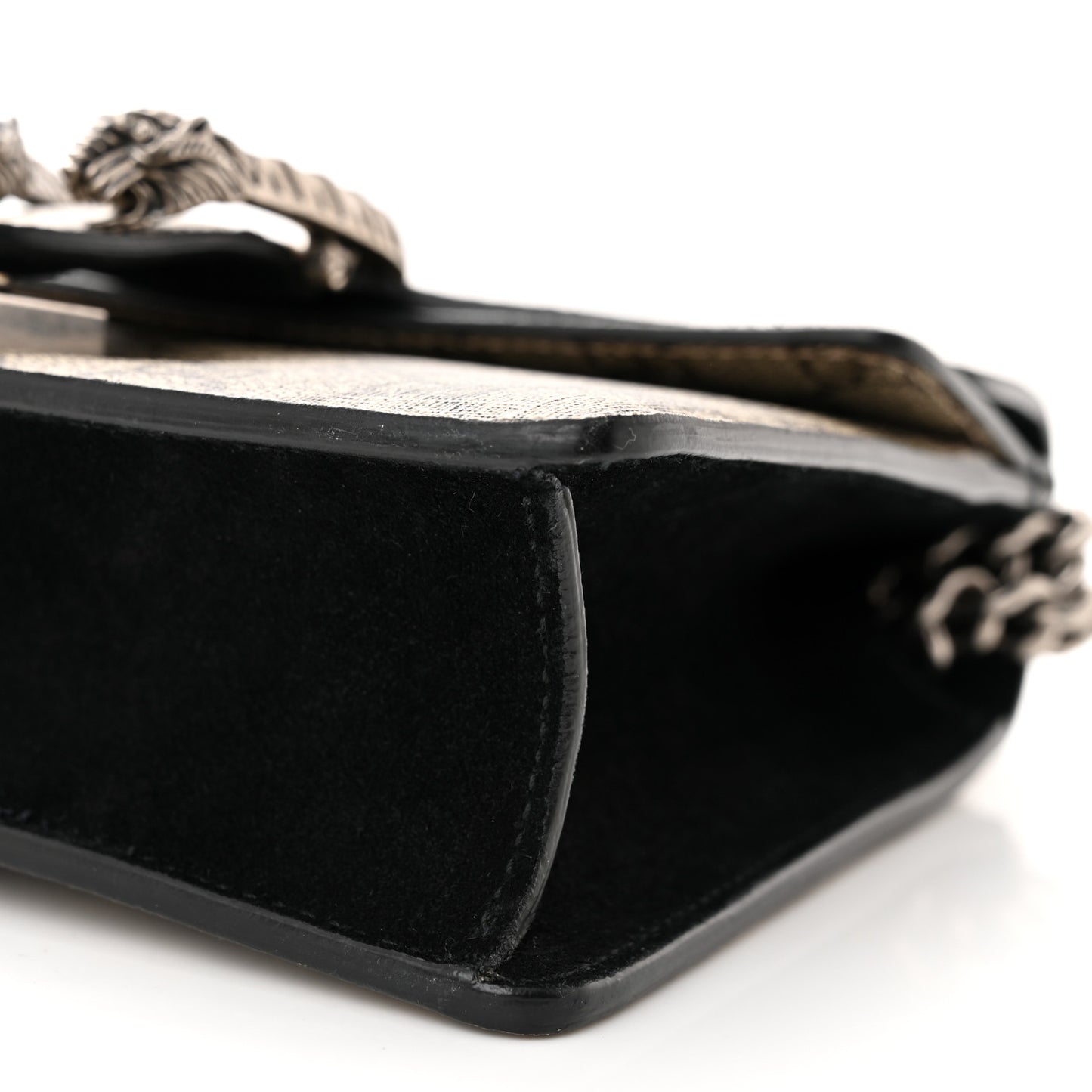 GG Supreme Monogram Mini Dionysus Shoulder Bag Black
