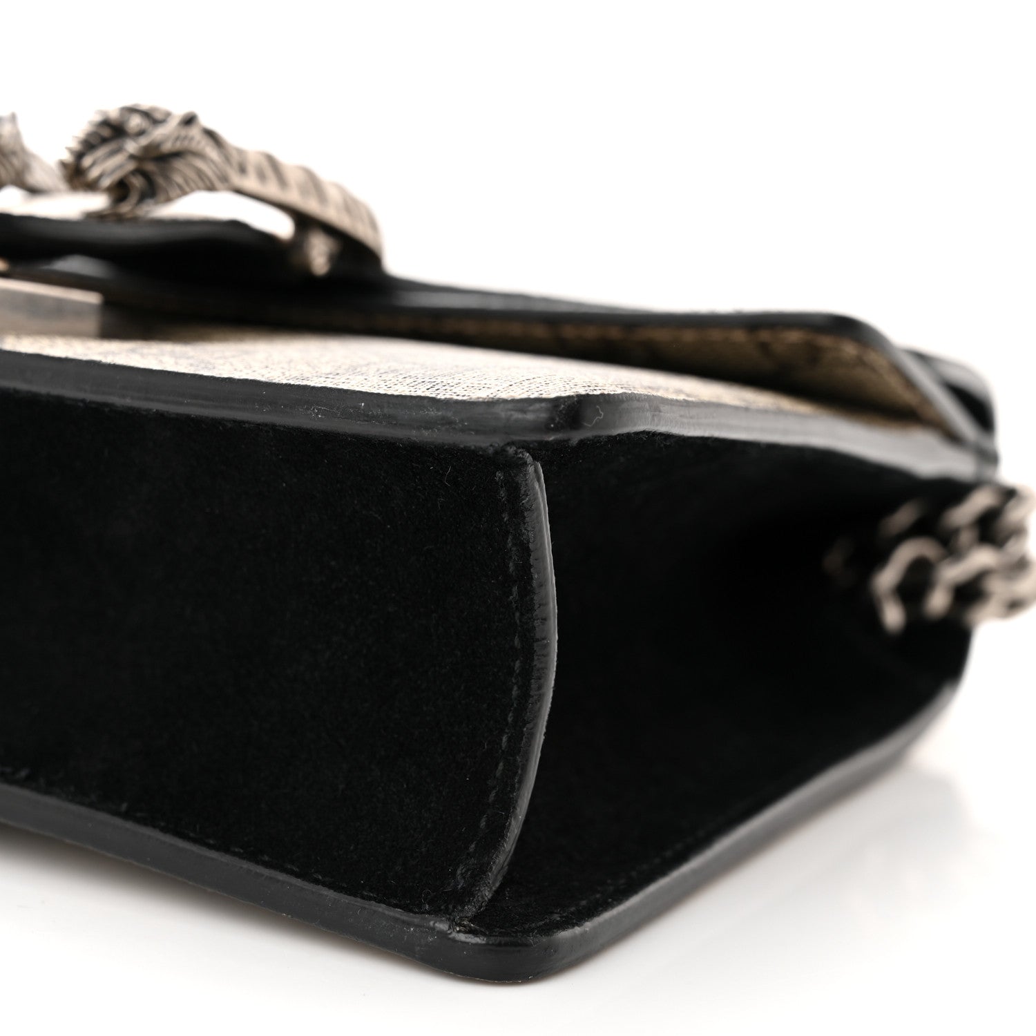 Gucci GG Supreme Monogram Mini Dionysus Shoulder Bag Black 10 of 13