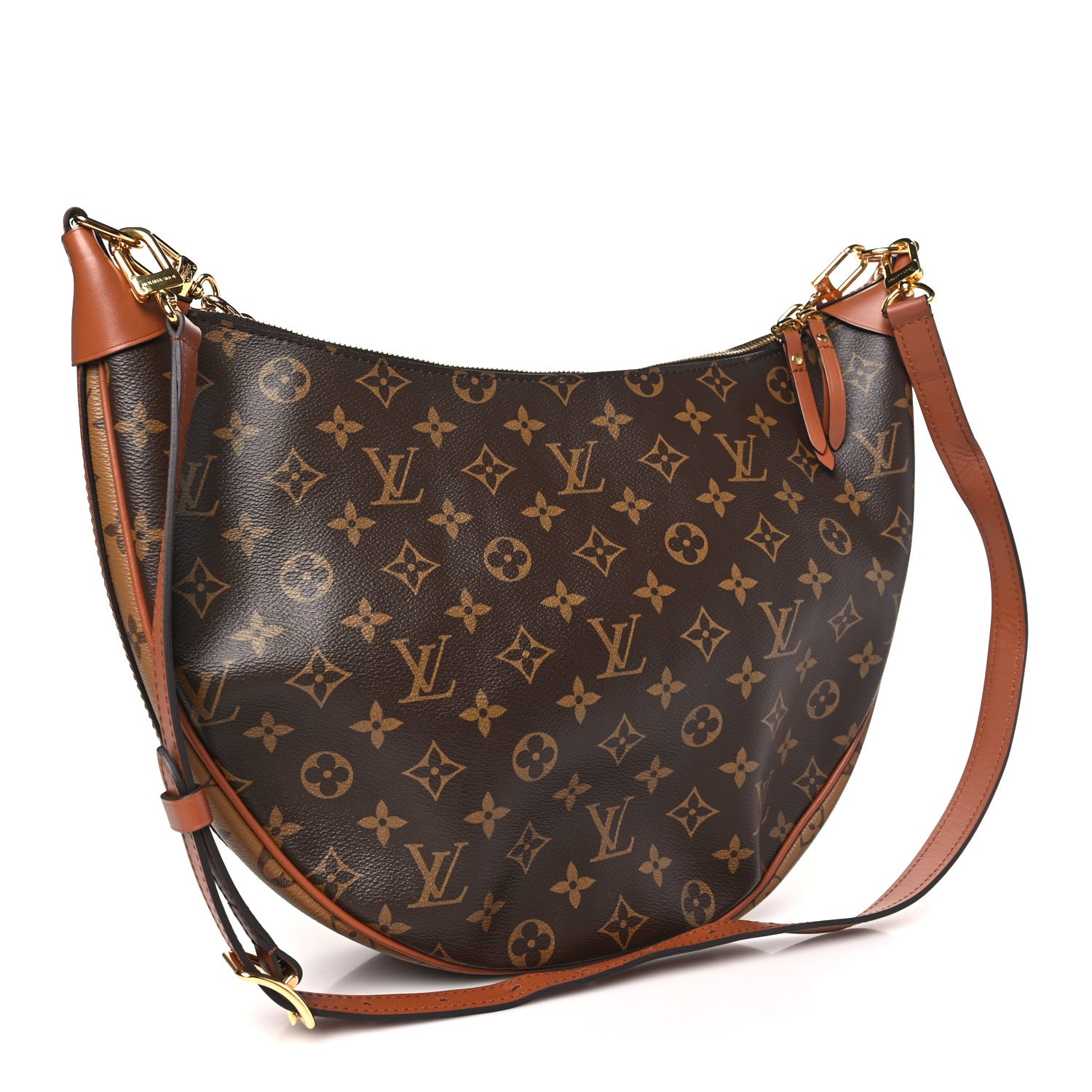 Louis Vuitton LOUIS VUITTON Reverse Monogram Loop Hobo 4 of 10