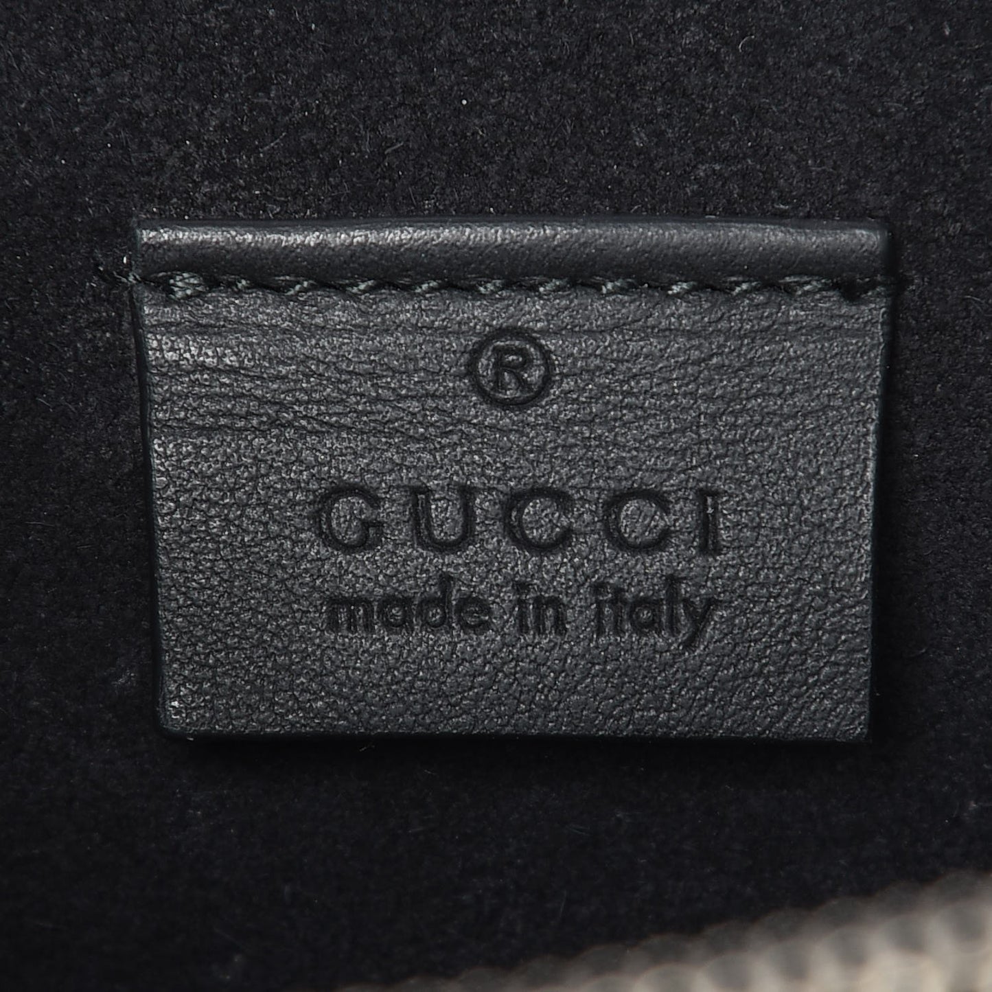 GG Supreme Monogram Medium Dionysus Shoulder Bag Black