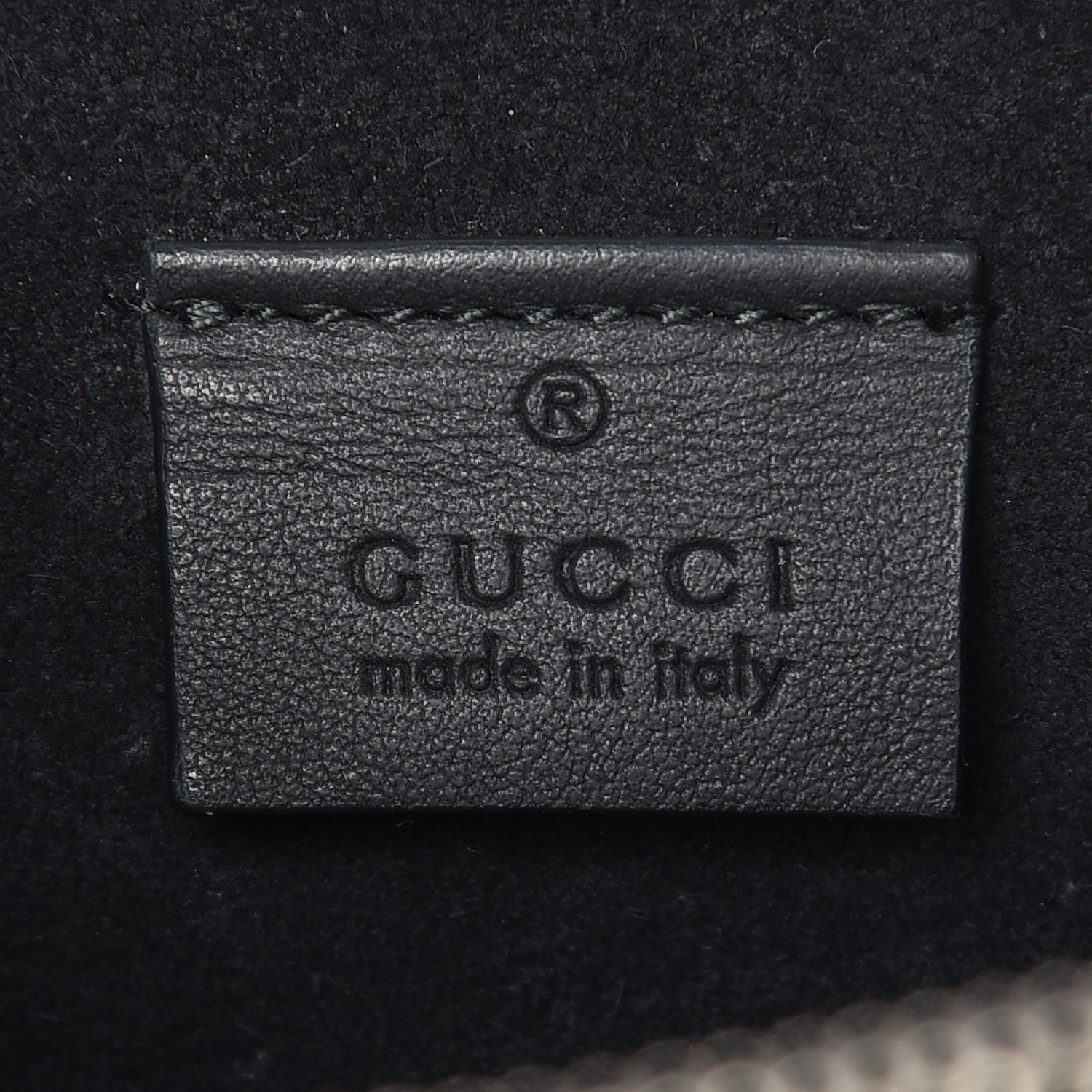 Gucci GG Supreme Monogram Medium Dionysus Shoulder Bag Black 6 of 10