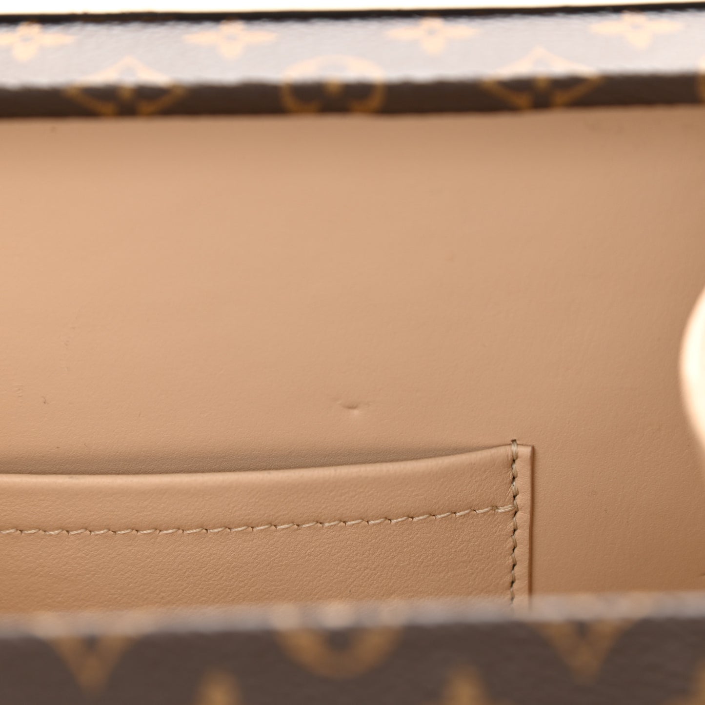 Monogram Petite Malle Cream