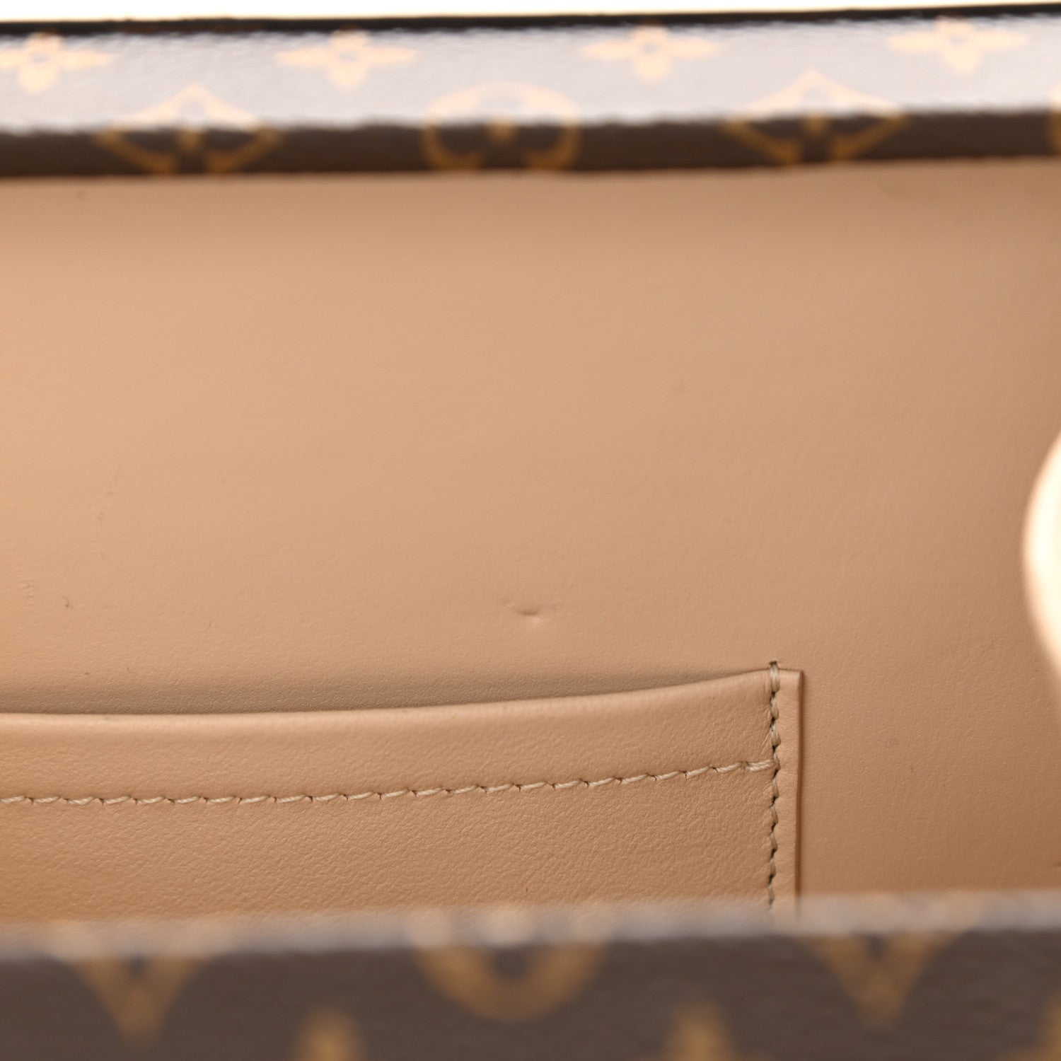 Louis Vuitton Monogram Petite Malle Cream 7 of 8