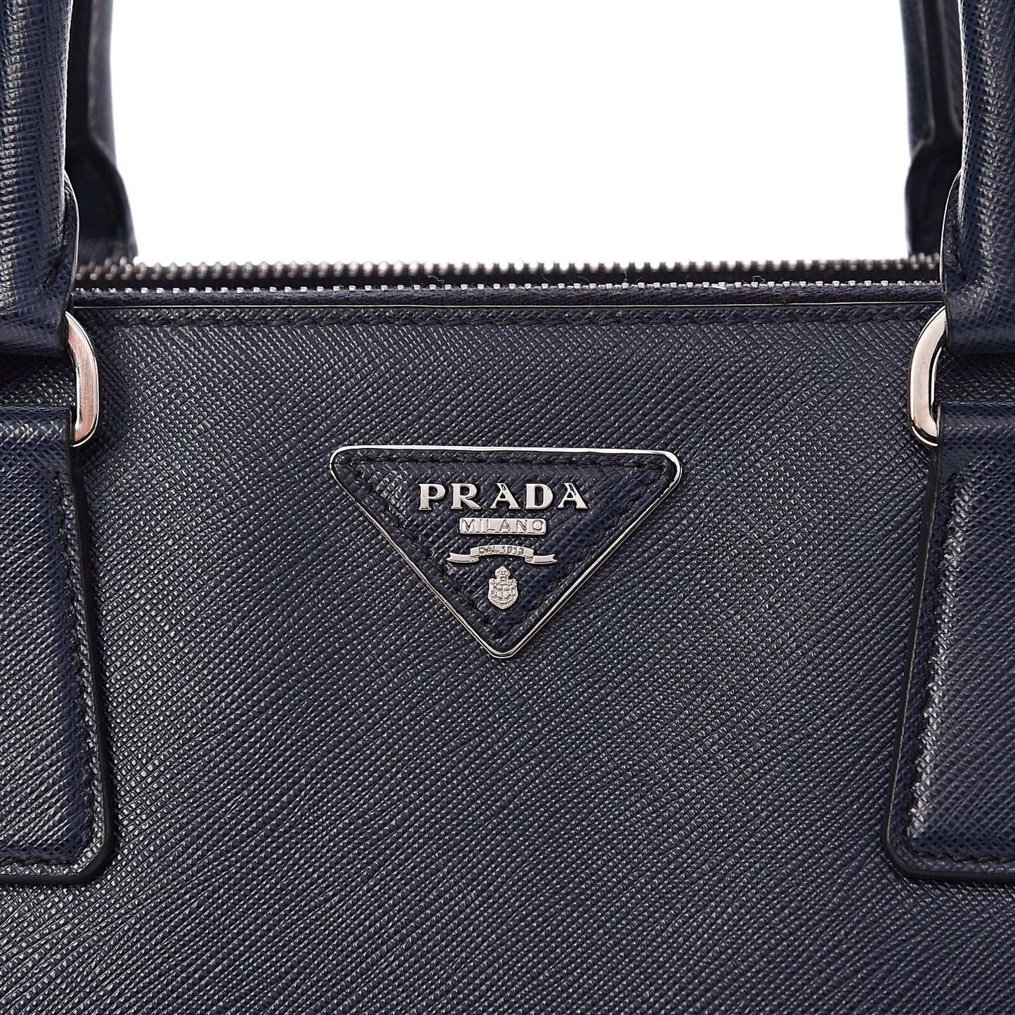 Saffiano Medium Galleria Double Zip Tote Baltico