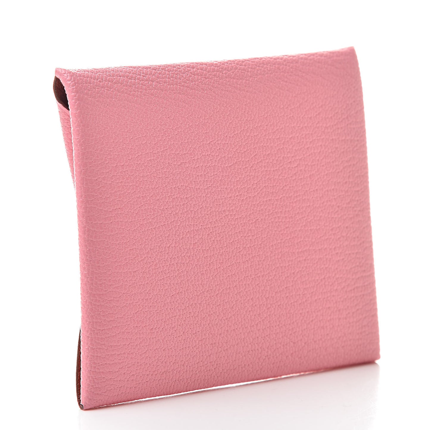 Chevre Mysore Verso Bastia Coin Purse Rose Confetti Brique