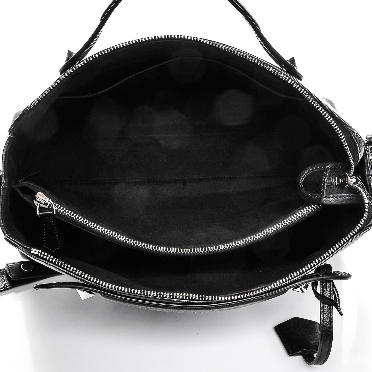 Vitello Dolce Marmol Large By The Way Boston Bag Black