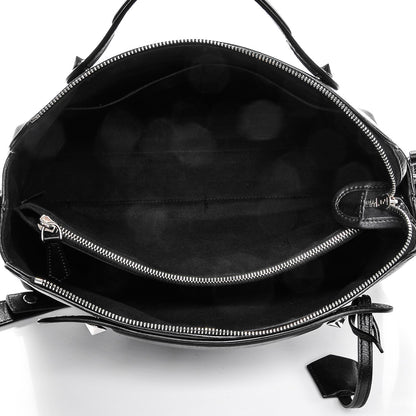 Fendi Vitello Dolce Marmol Large By The Way Boston Bag Black 5 of 6
