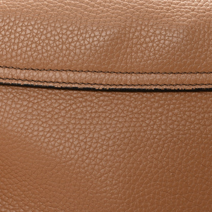 Gucci Pebbled Calfskin Medium Soho Flap Crossbody Camelia 11 of 12