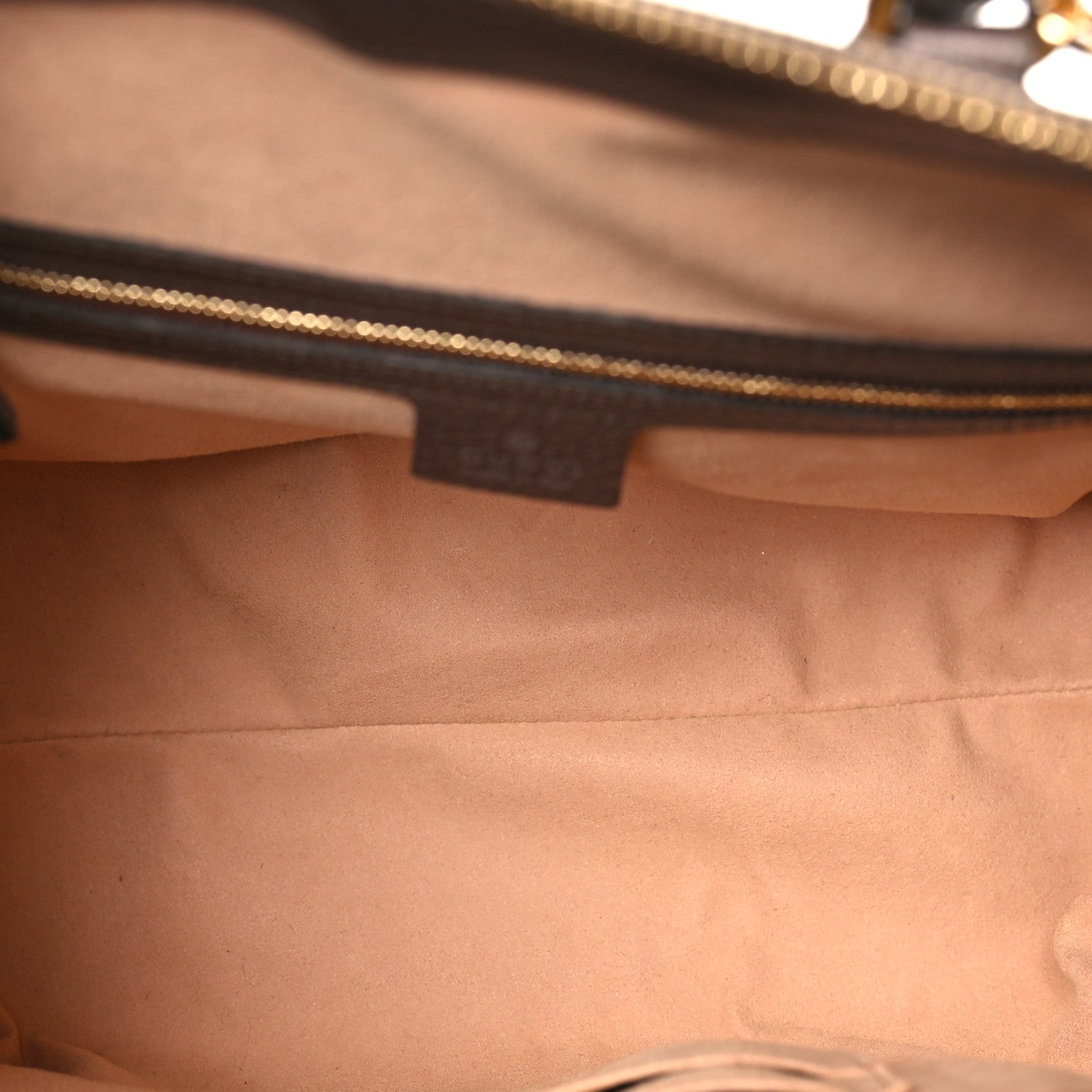 Gucci GG Supreme Monogram Web Medium Ophidia Tote Bag Brown 5 of 10