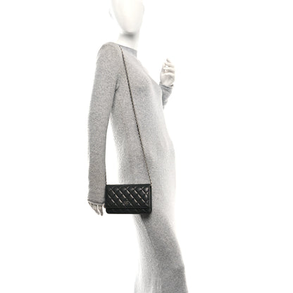 Chanel Caviar Quilted Wallet on Chain WOC Black 2 of 11