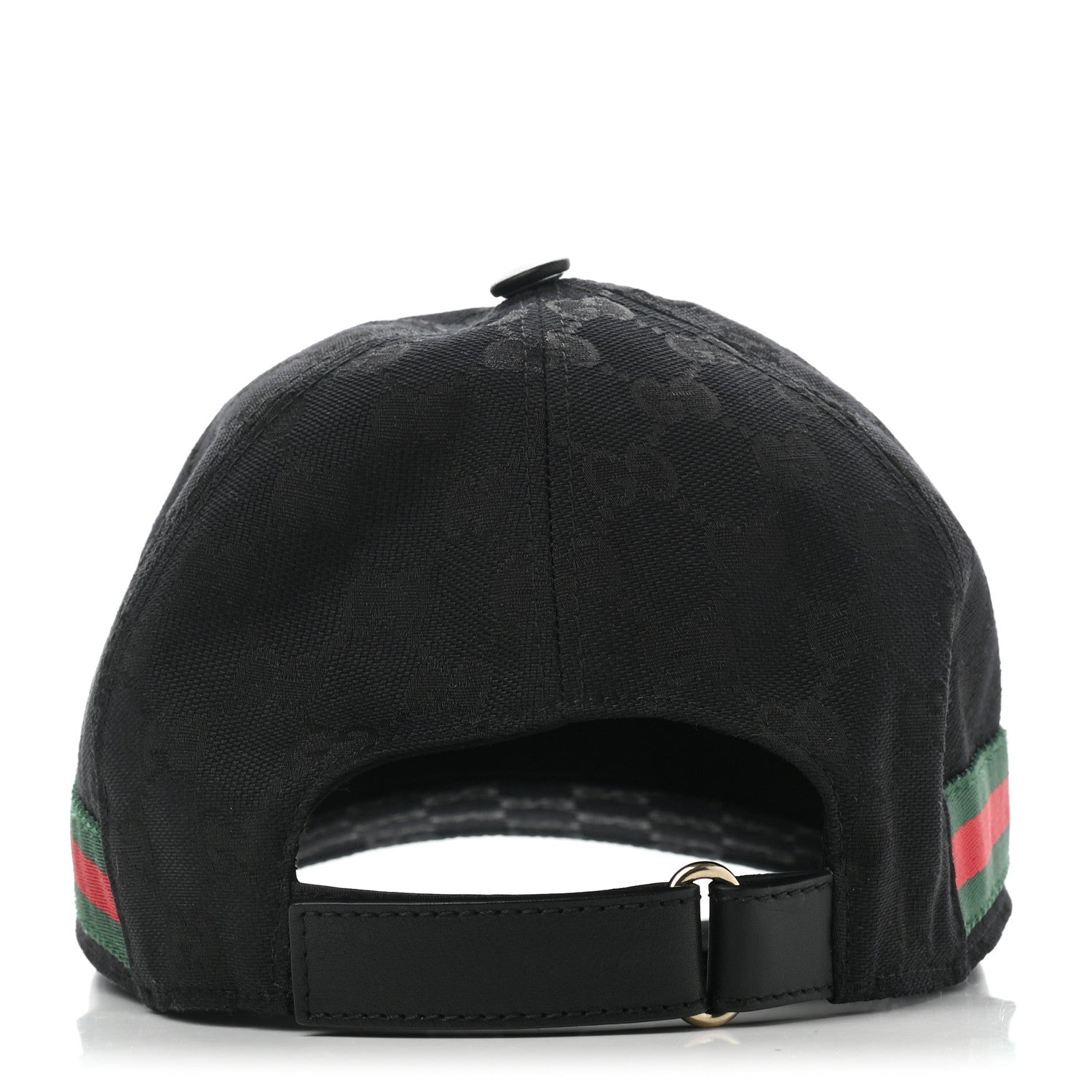 Gucci Monogram Web Baseball Hat L Black 11 of 19