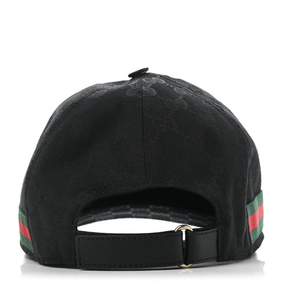 Gucci Monogram Web Baseball Hat L Black 11 of 19