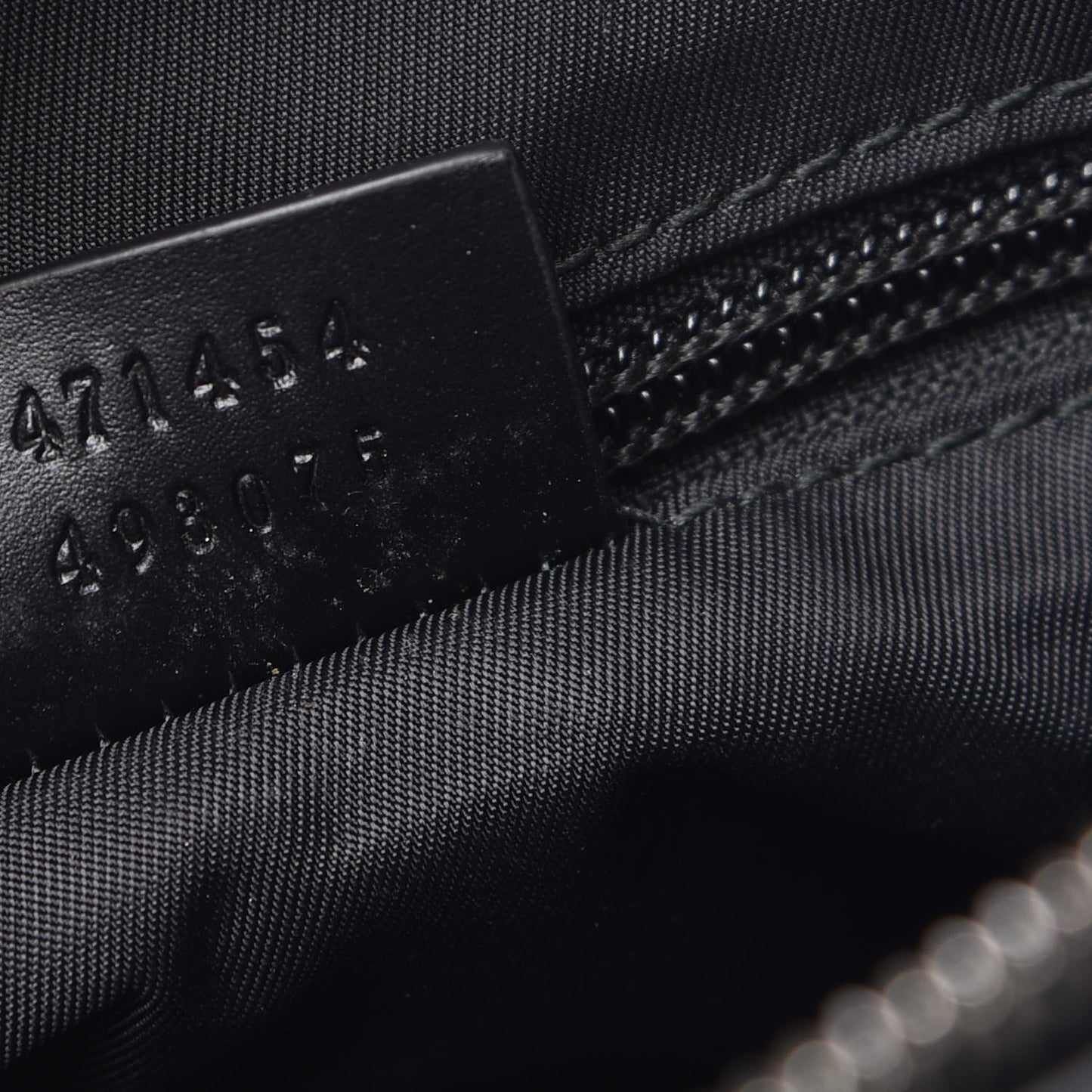 GG Supreme Monogram Web Messenger Bag Black