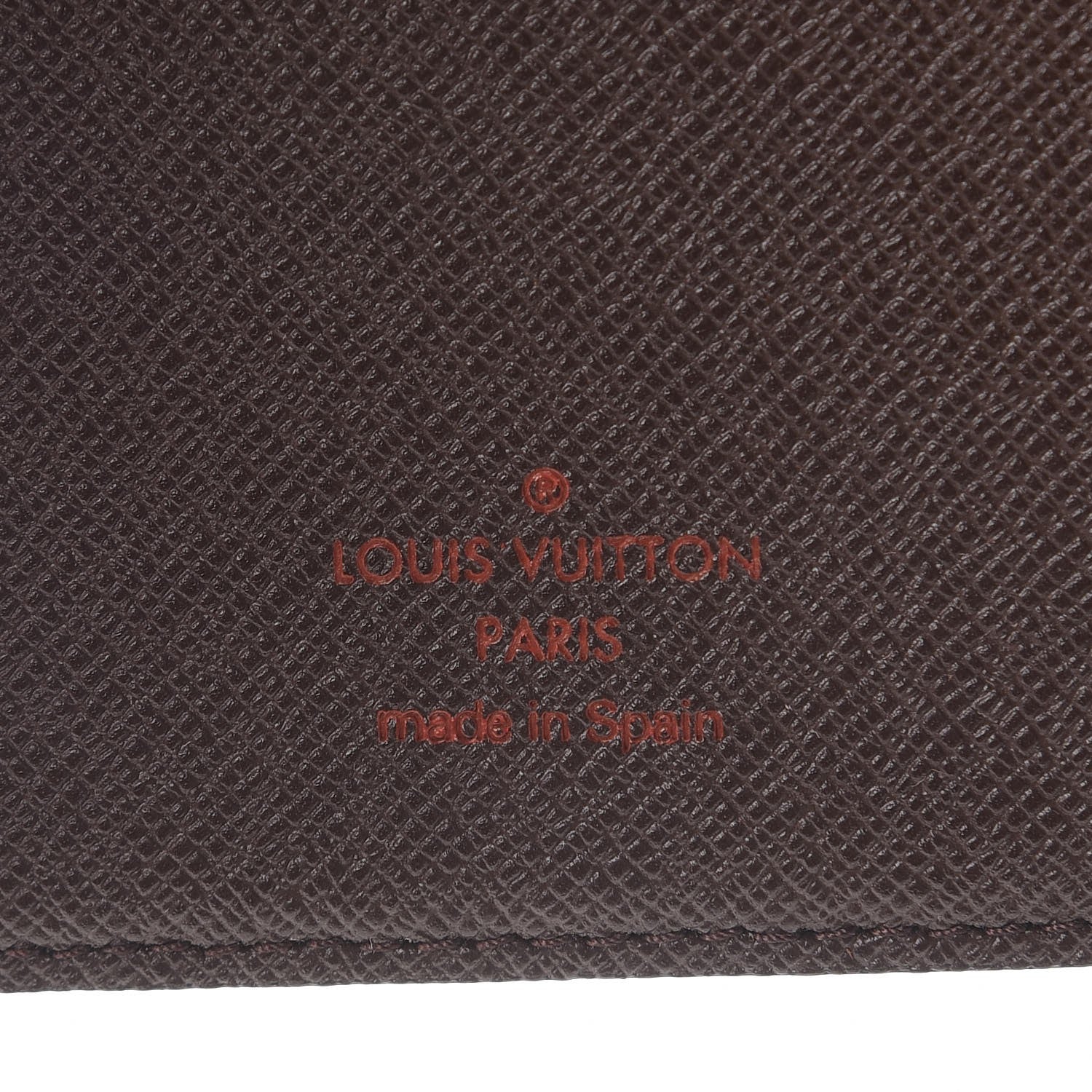 Louis Vuitton Damier Ebene Pocket Agenda Cover 6 of 7