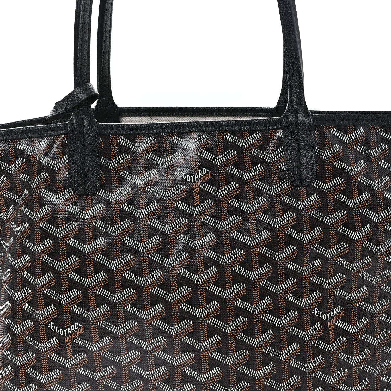 Goyard Goyardine Saint Louis PM Black 9 of 11