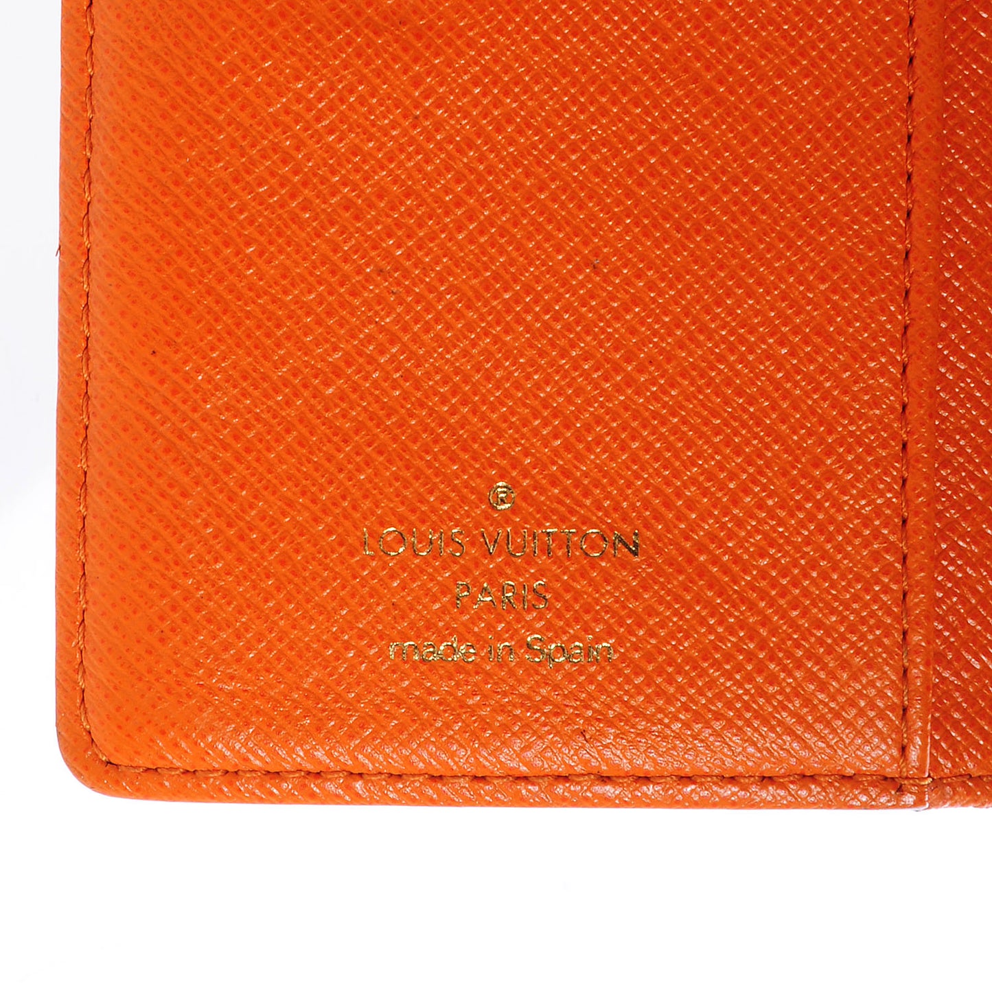 Monogram Koala Small Ring Agenda PM Orange