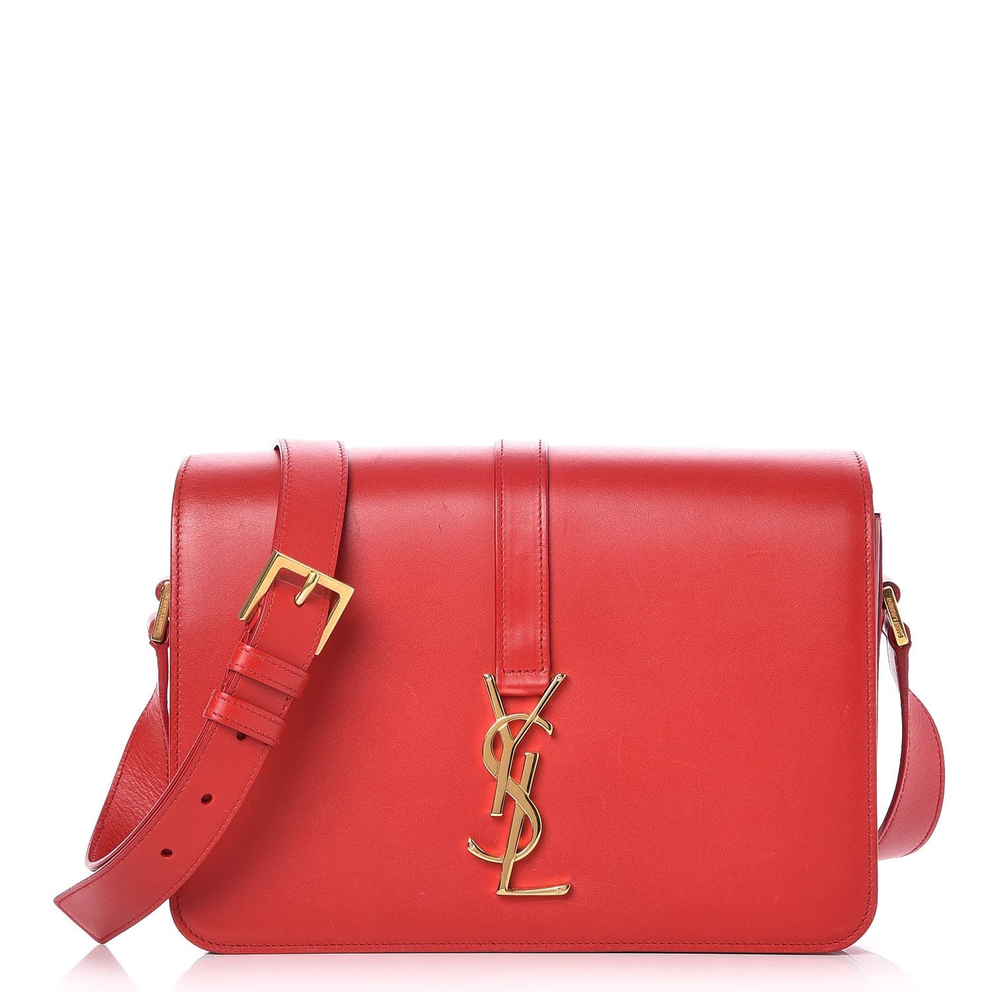 Smooth Calfskin Medium Classic Monogram Universite Bag Red