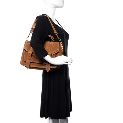 Proenza Schouler Suede Medium PS1 Satchel Tobacco 2 of 10
