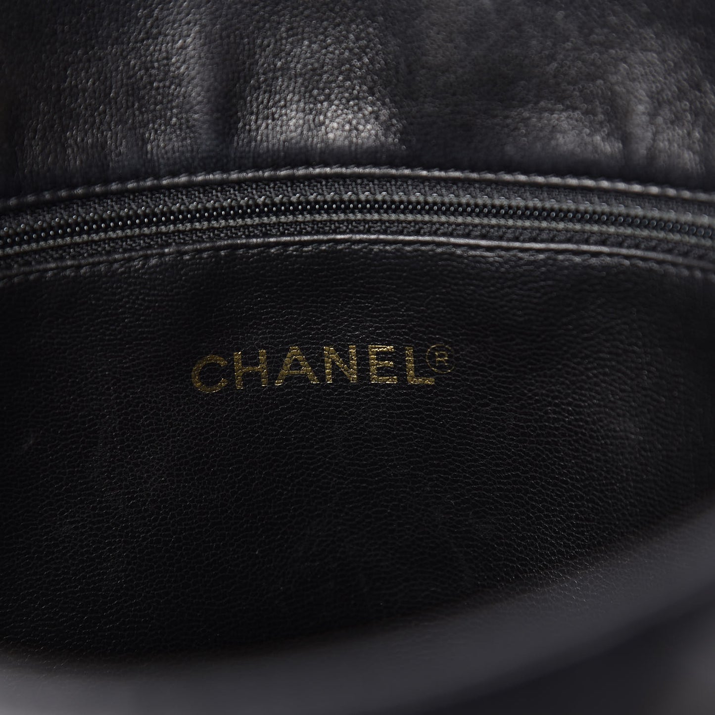 Lambskin Quilted Shoulder Bag Black