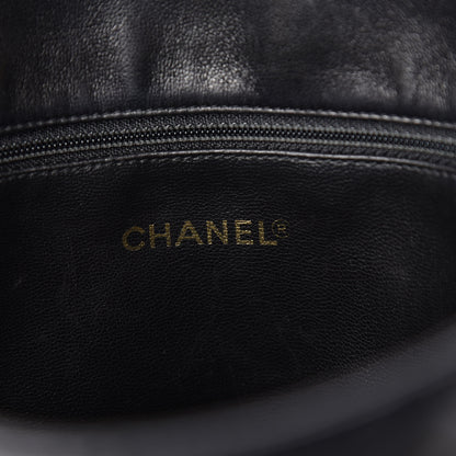 Chanel Lambskin Quilted Shoulder Bag Black 6 of 11