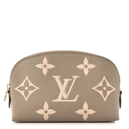 Louis Vuitton Empreinte Monogram Giant Cosmetic Pouch PM Tourterelle Crème 1 of 9
