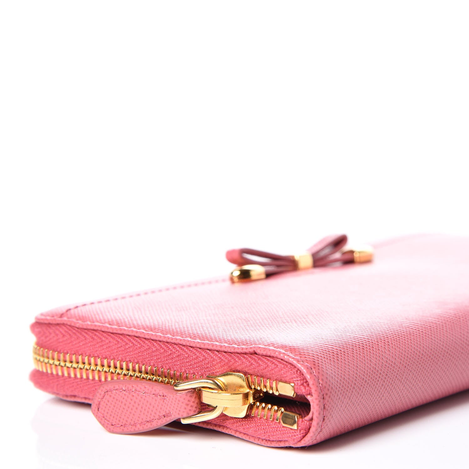 Prada Saffiano Chic Bow Zip Around Wallet Tamaris 7 of 10