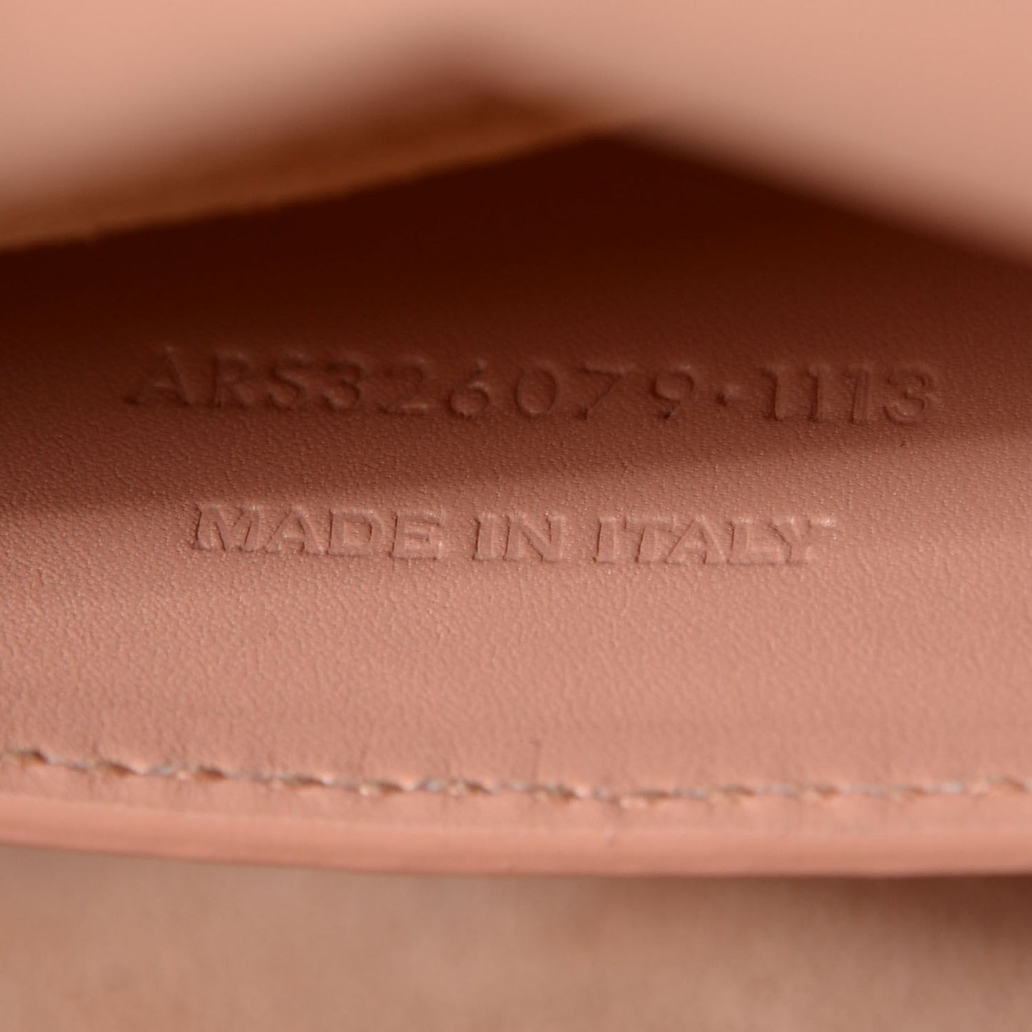 Calfskin Classic Monogram Clutch Blush