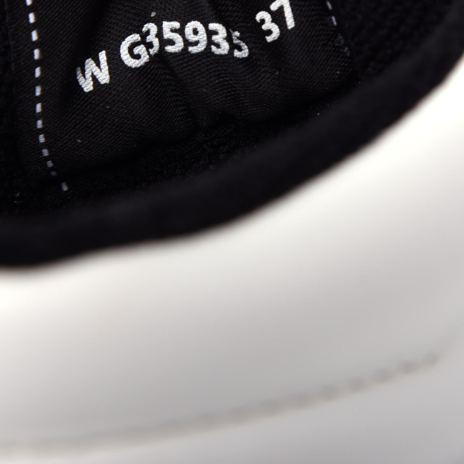 Chanel Calfskin Womens Logo High Sneakers 37 White Black 10 of 11