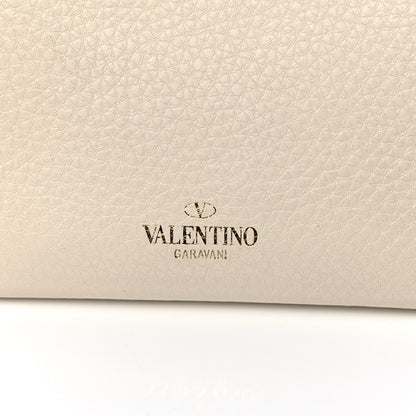 Valentino Garavani Pebbled Calfskin Mini Rockstud Crossbody Bag White 13 of 13