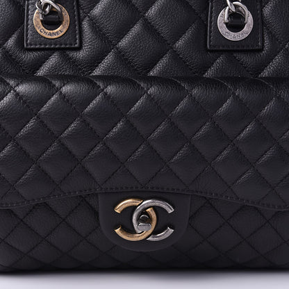 Chanel Caviar Quilted Large Casual Pocket Tote Black 11 of 11