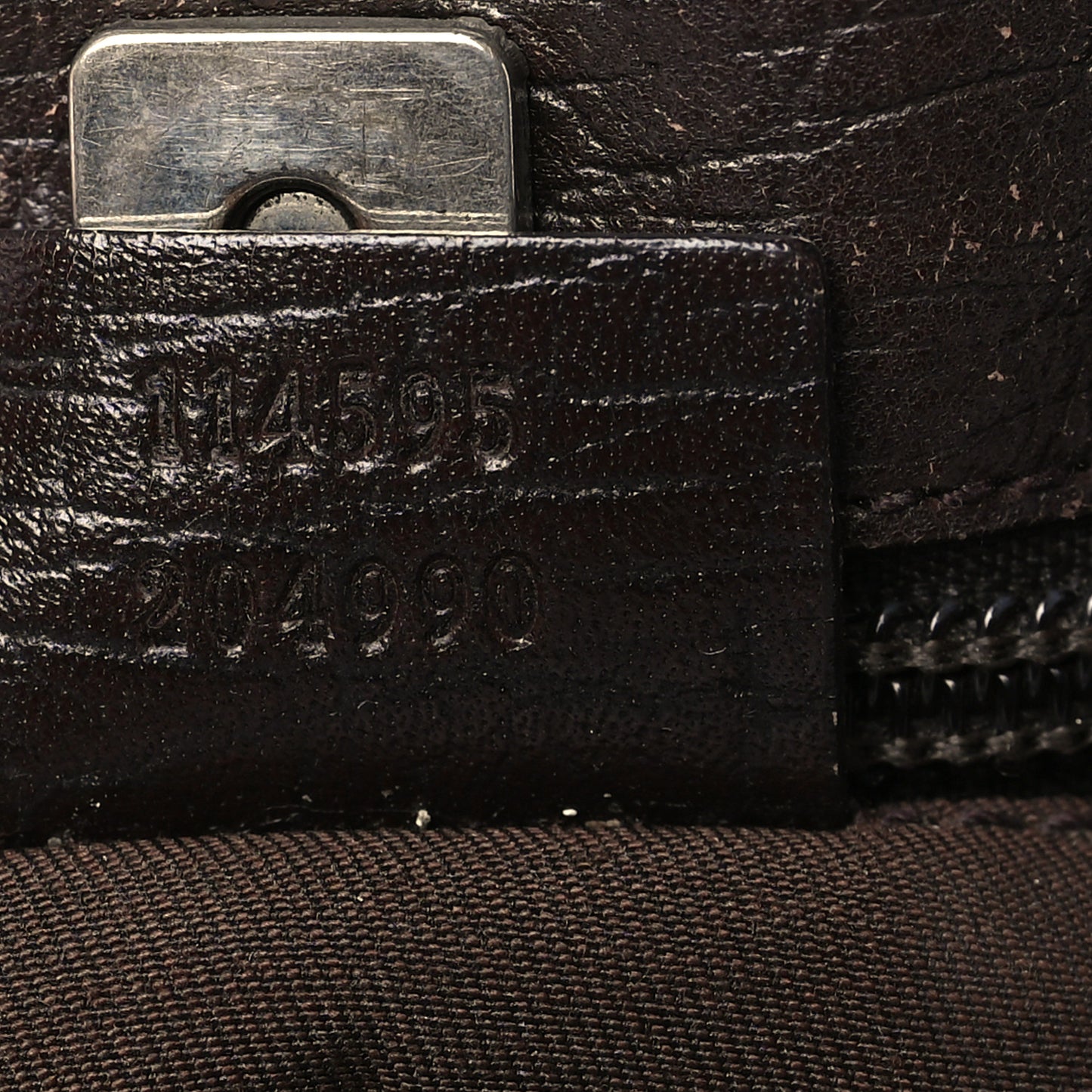 GG Plus Monogram Medium Joy Tote Dark Brown