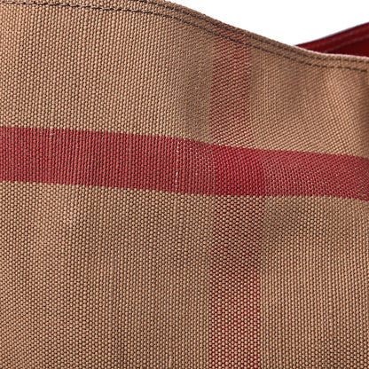 Burberry Canvas Mega Check Medium Maidstone Cadmium Red 11 of 11