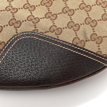 Gucci Monogram Large Princy Hobo Dark Brown 14 of 15