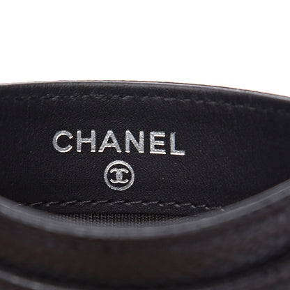 Chanel Caviar Timeless CC Card Holder Black 6 of 10