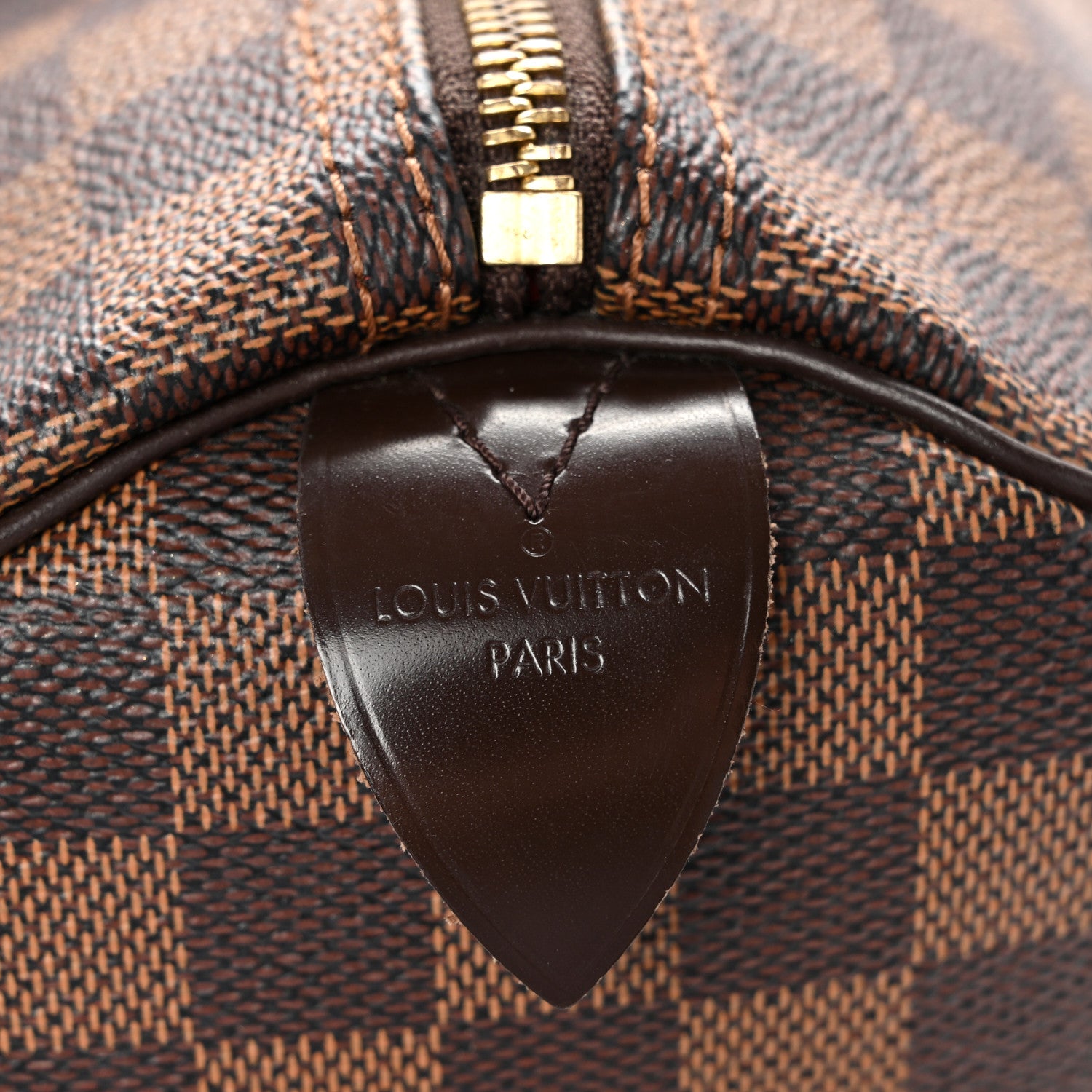 Louis Vuitton Damier Ebene Speedy 35 6 of 10