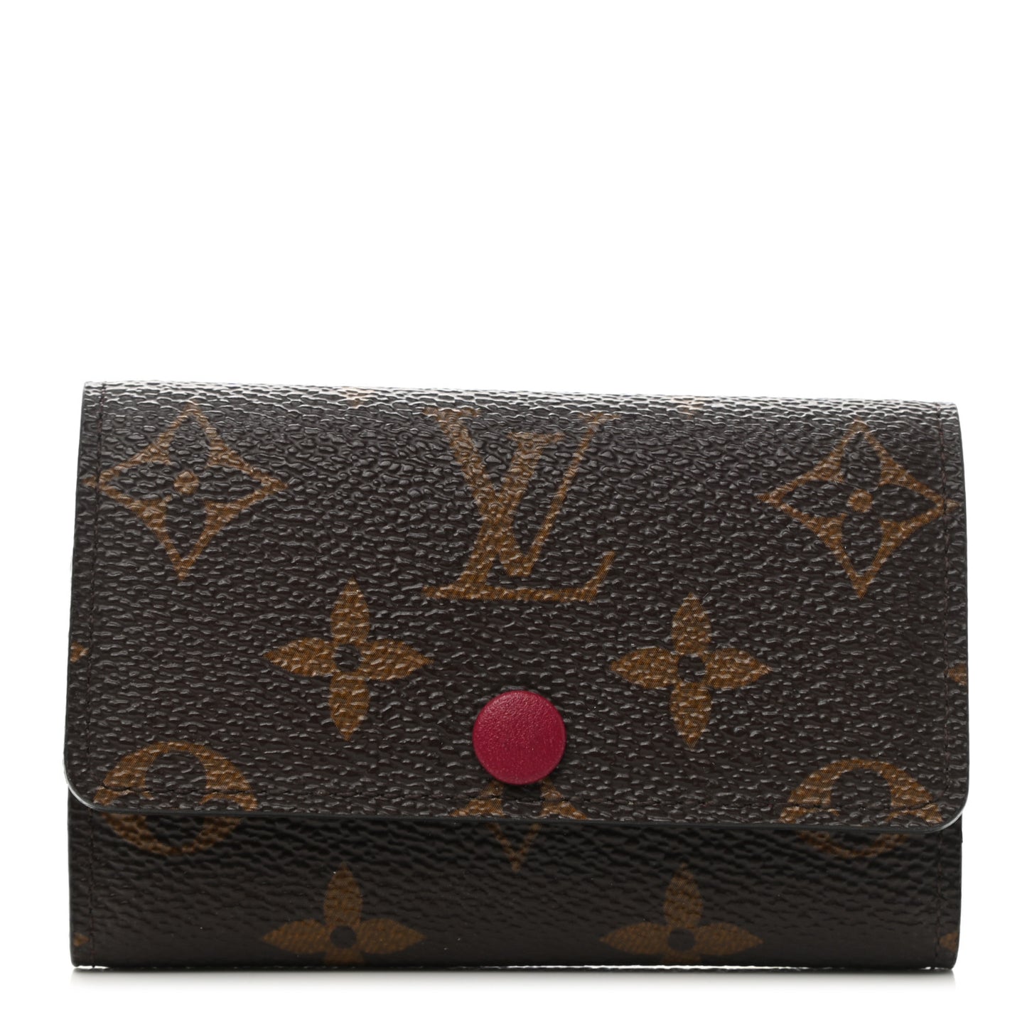 Monogram 6 Key Multicles Holder Fuchsia