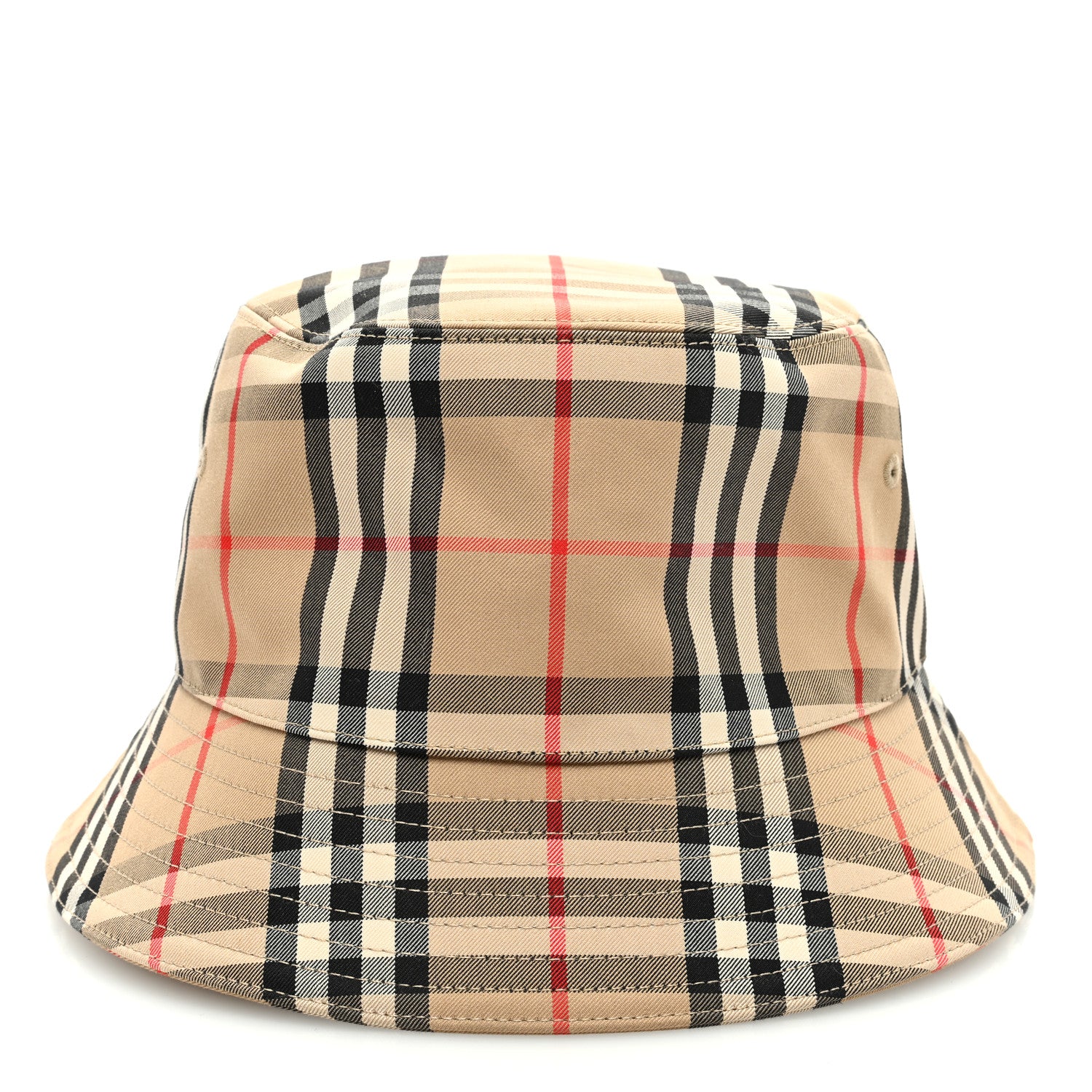 Burberry Technical Cotton Vintage Check Bucket Hat L Archive Beige 3 of 8