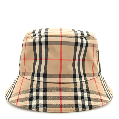 Burberry Technical Cotton Vintage Check Bucket Hat L Archive Beige 3 of 8