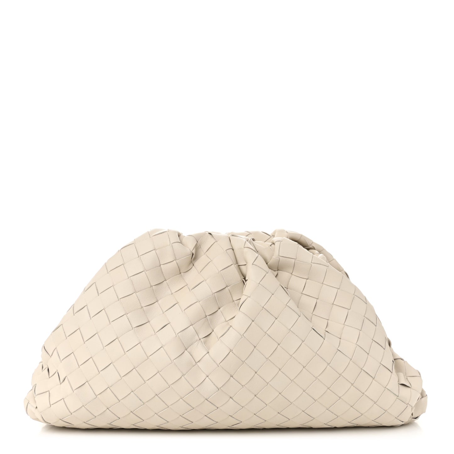Nappa Maxi Intrecciato The Pouch Oversized Clutch Plaster